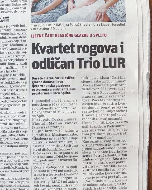 Slobodna Dalmacija članak o Luru