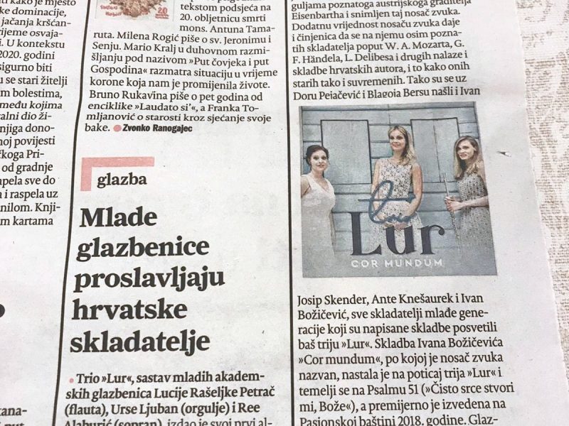 Glas Koncila članak o Luru